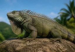 Illustration for 鬣蜥 (iguana)