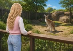 Illustration for kangourou (kangaroo)