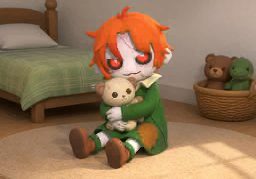 Illustration for peluche (stuffed animal)