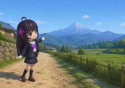 Illustration for 峰 (peak)