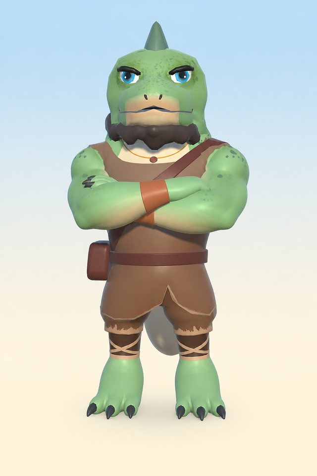 Full-length portrait of Rex