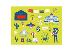 Mexicoのイラスト