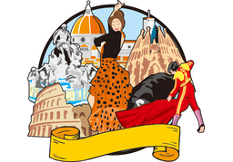 Spainのイラスト
