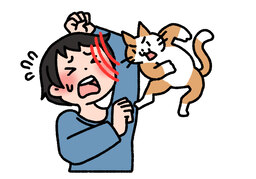 aggressiveのイラスト