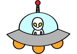 alienのイラスト