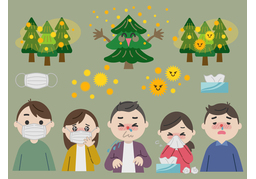 allergicのイラスト