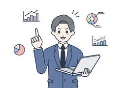 analystのイラスト