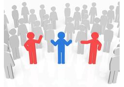 arbitrateのイラスト