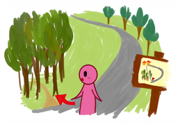 asideのイラスト
