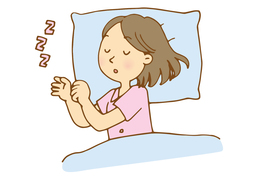 asleepのイラスト