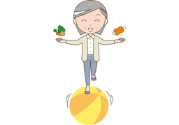 balancedのイラスト