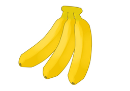 bananaのイラスト