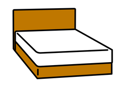 bedのイラスト