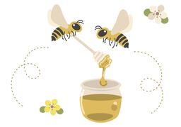 beeのイラスト