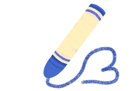 blueのイラスト