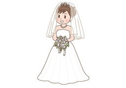 brideのイラスト