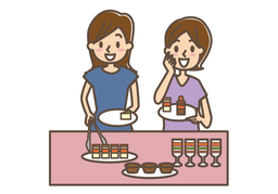 buffetのイラスト