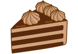 cakeのイラスト