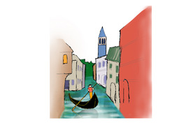 canalのイラスト