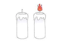 candleのイラスト