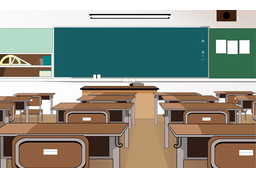 classroomのイラスト