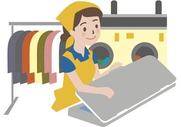 cleanerのイラスト