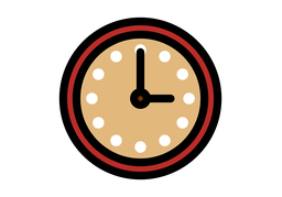 clockのイラスト