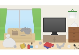 clutterのイラスト