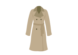 coatのイラスト