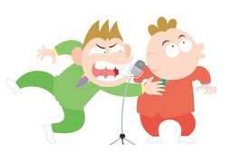 comedyのイラスト