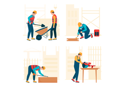 constructionのイラスト