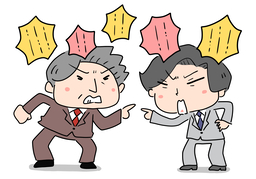 contentiousのイラスト