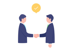 cooperateのイラスト