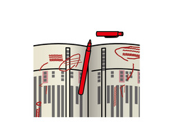 correctionのイラスト