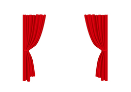 curtainのイラスト