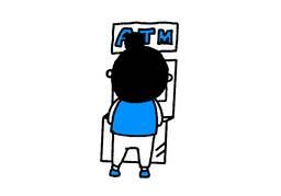 debitのイラスト