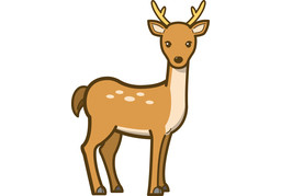 deerのイラスト