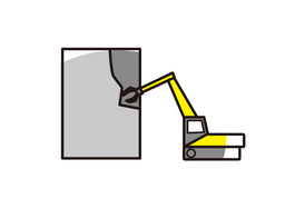 demolitionのイラスト