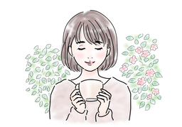 demureのイラスト