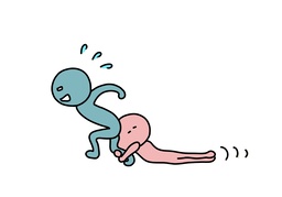 dependencyのイラスト