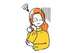 depressのイラスト