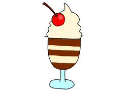 dessertのイラスト