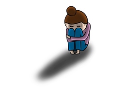 diffidentのイラスト
