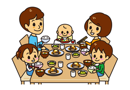 dinnerのイラスト