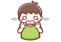 distraughtのイラスト