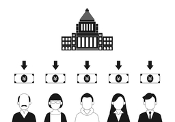 dividendのイラスト