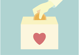 donateのイラスト