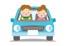 drivingのイラスト