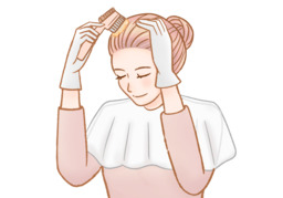 dyeのイラスト