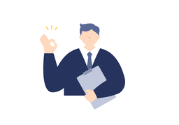 endorsementのイラスト